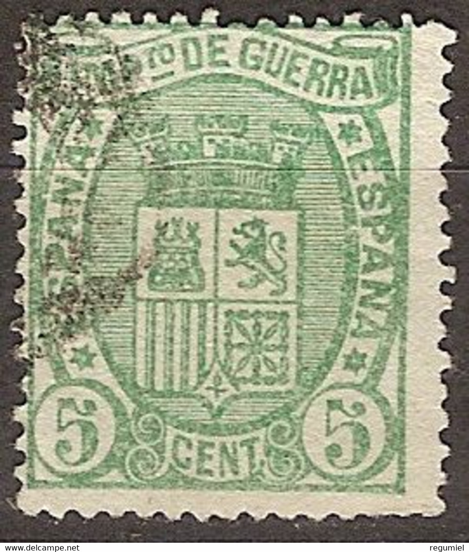 España Impuesto De Guerra U  5 (o) Usado. 1875 - Impots De Guerre