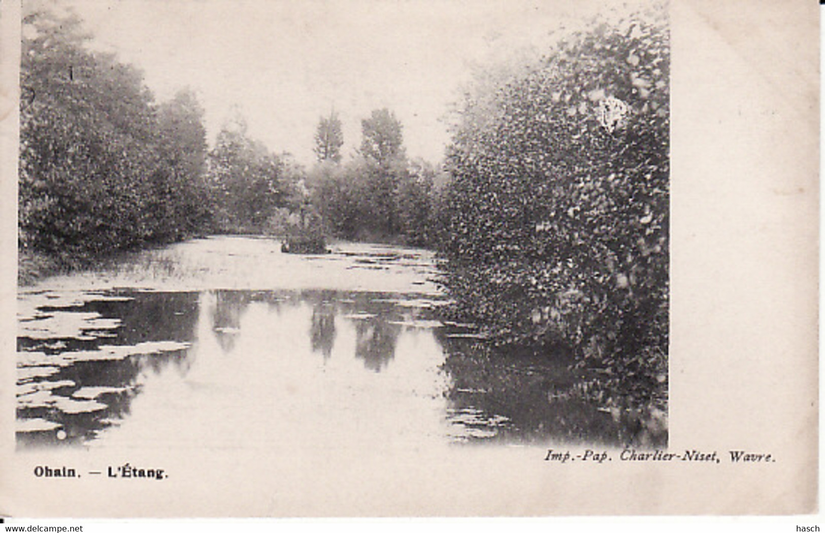 1656142Ohain, L' Etang 1908 - Lasne