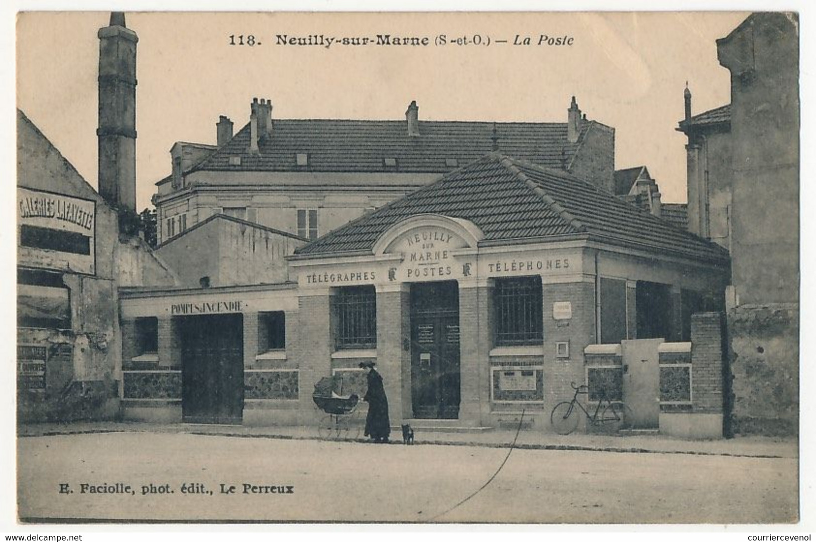 CPA - NEUILLY-SUR-MARNE (Seine Et Oise) - La Poste - Neuilly Sur Marne