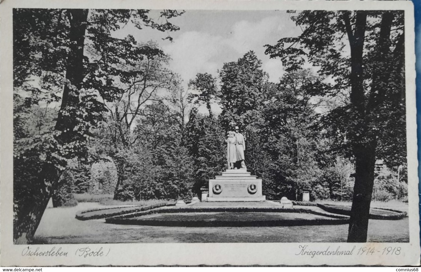 CPA - Oschersleben - Kriegerdenkmal - Monument Aux Morts - 1914-1918 - Oschersleben