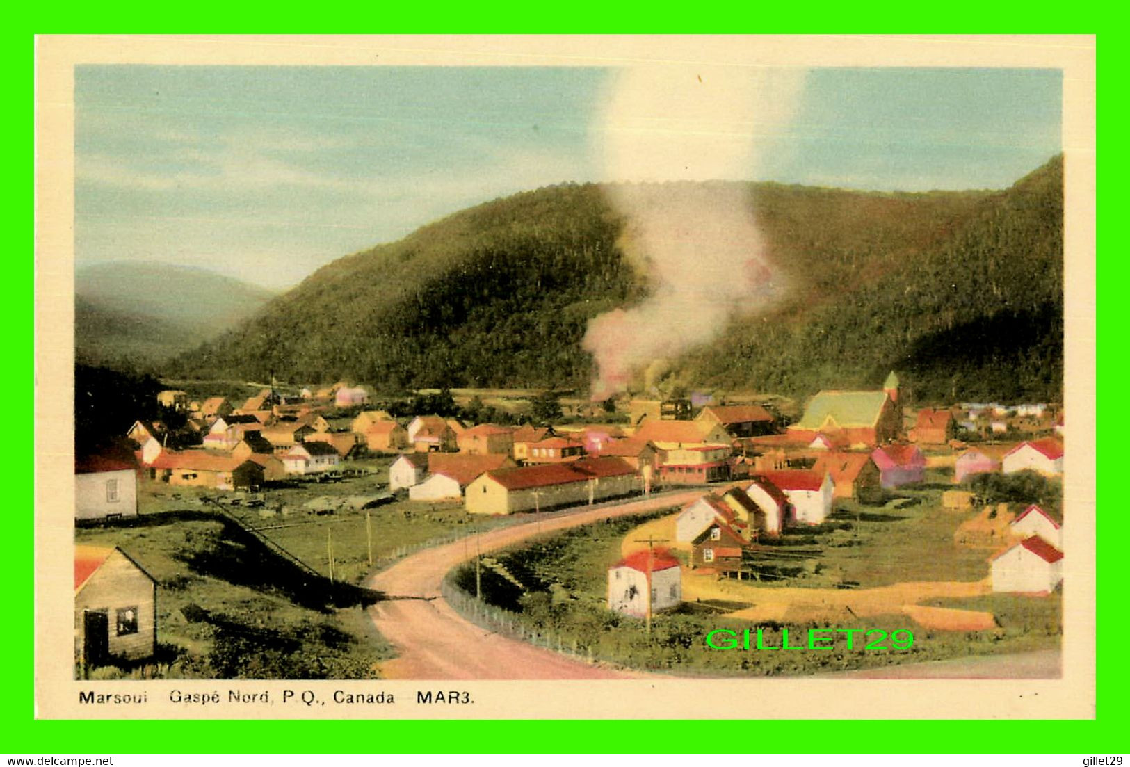 MARSOUI, QUÉBEC - GASPÉ NORD VUE DU VILLAGE - PECO - - Gaspé