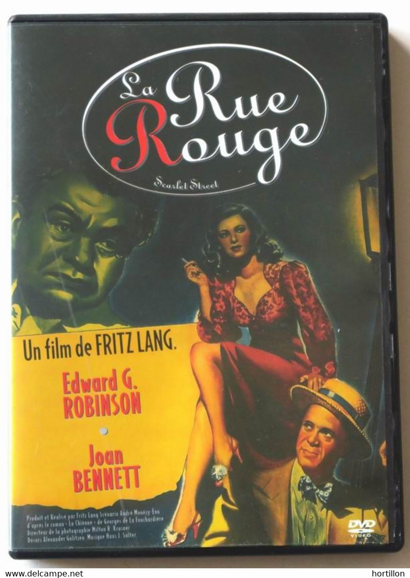 DVD Film FRITZ LANG La Rue Rouge Avec Edward G. Robinson - Classici