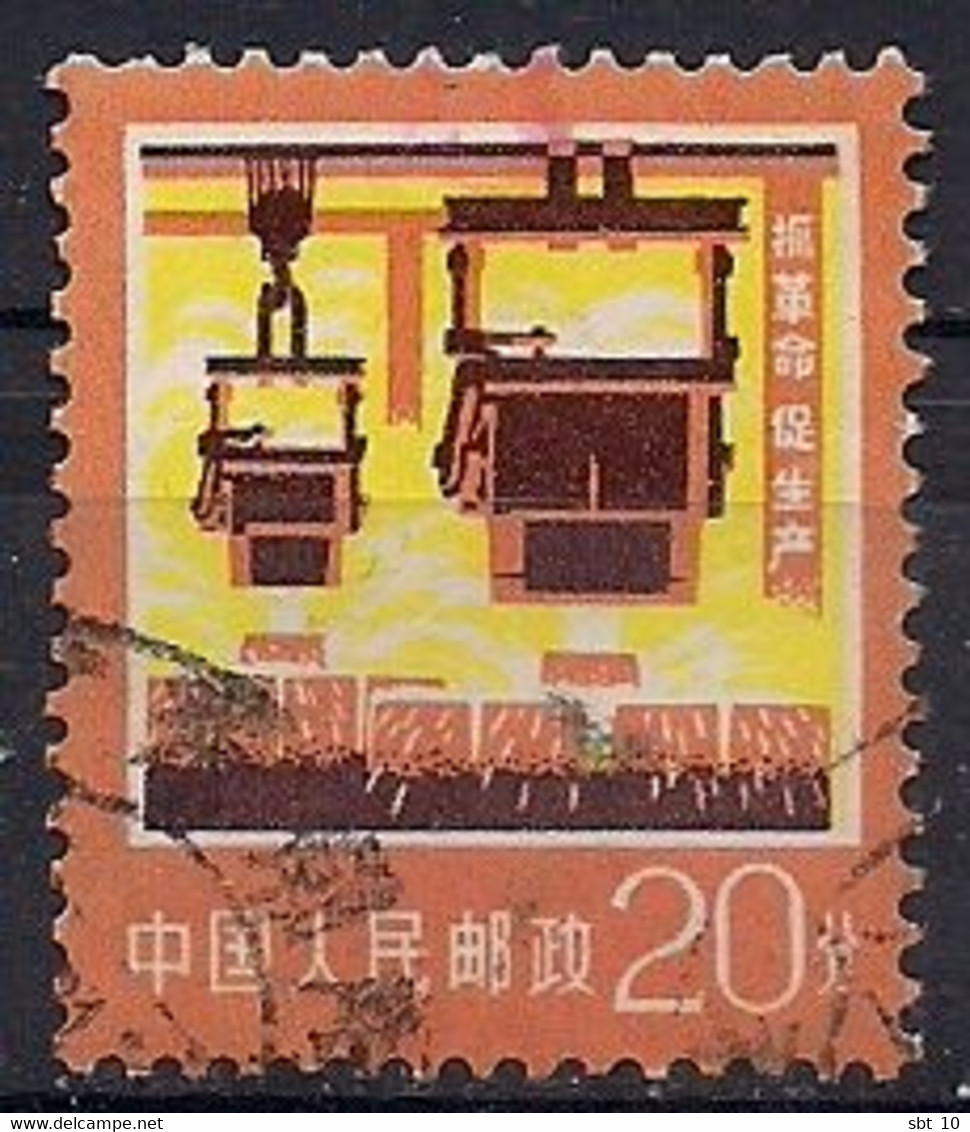 China 1977 - Steel Production Scott#1323 - Used - Gebraucht