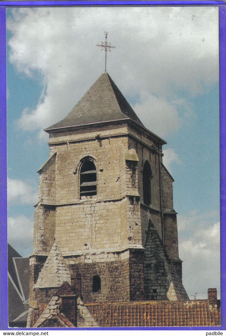 Carte Postale 62. Barlin  église St-Pierre  Très Beau Plan - Barlin