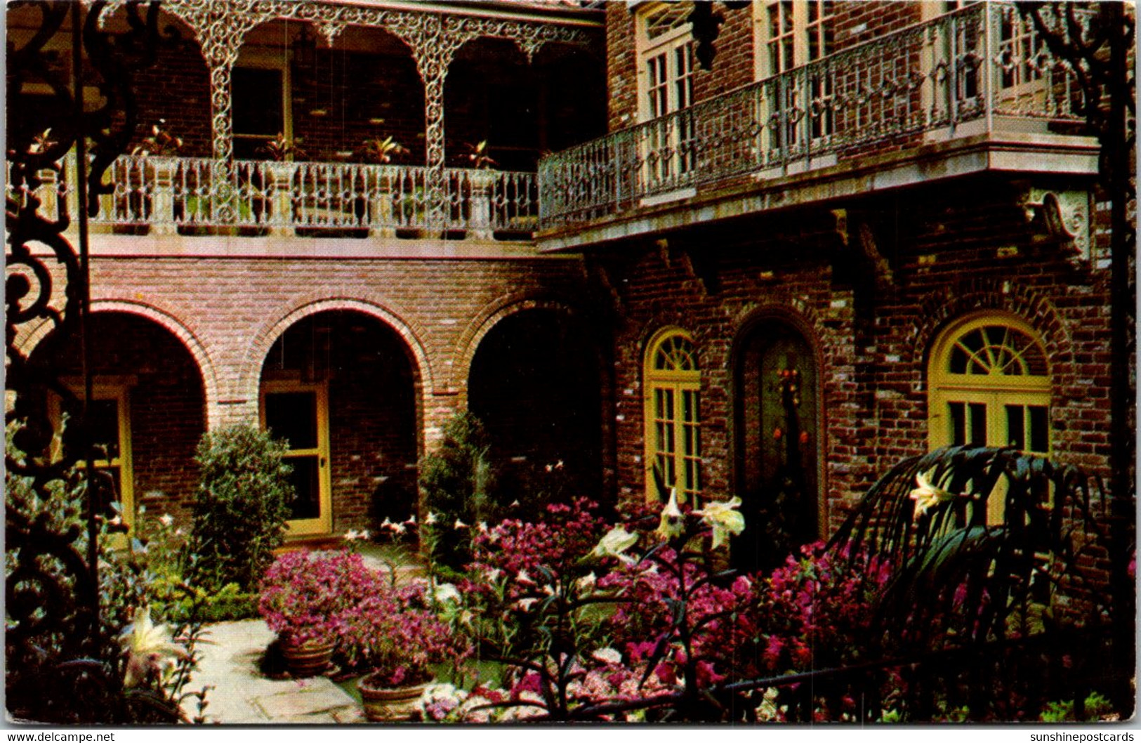 Alabama Mobile Bellingrath Gardens Patio Of The Bellingrath Home - Mobile