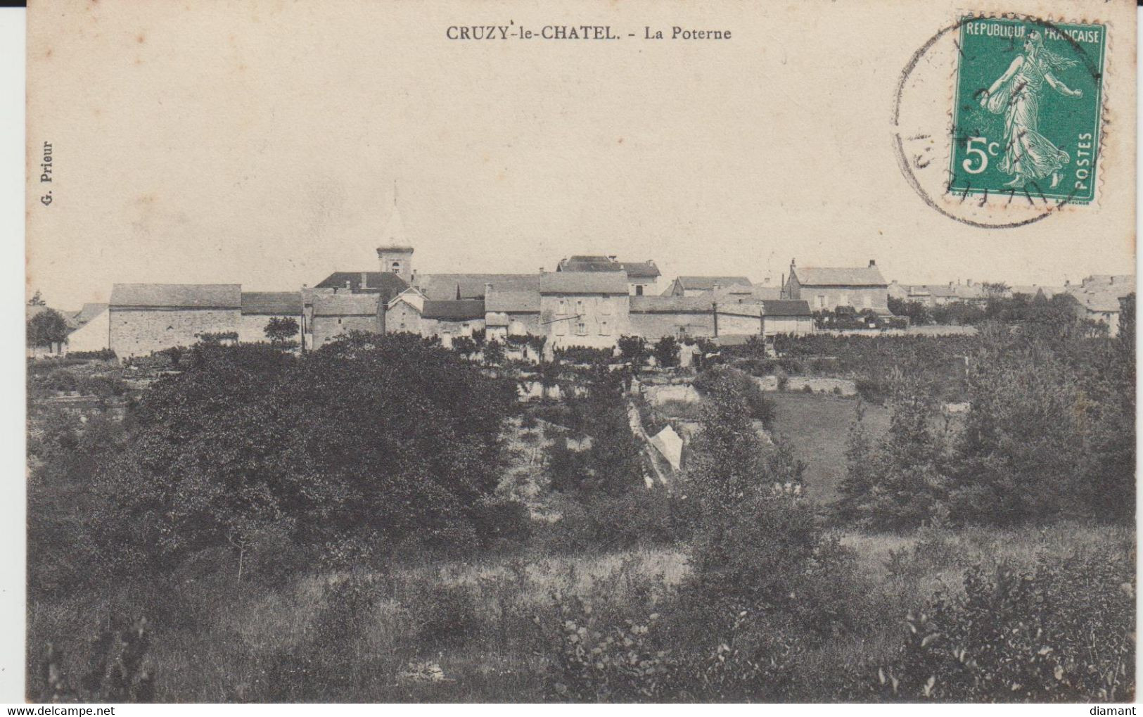 CRUZY LE CHATEL (89) - La Poterne - état Correct - Cruzy Le Chatel