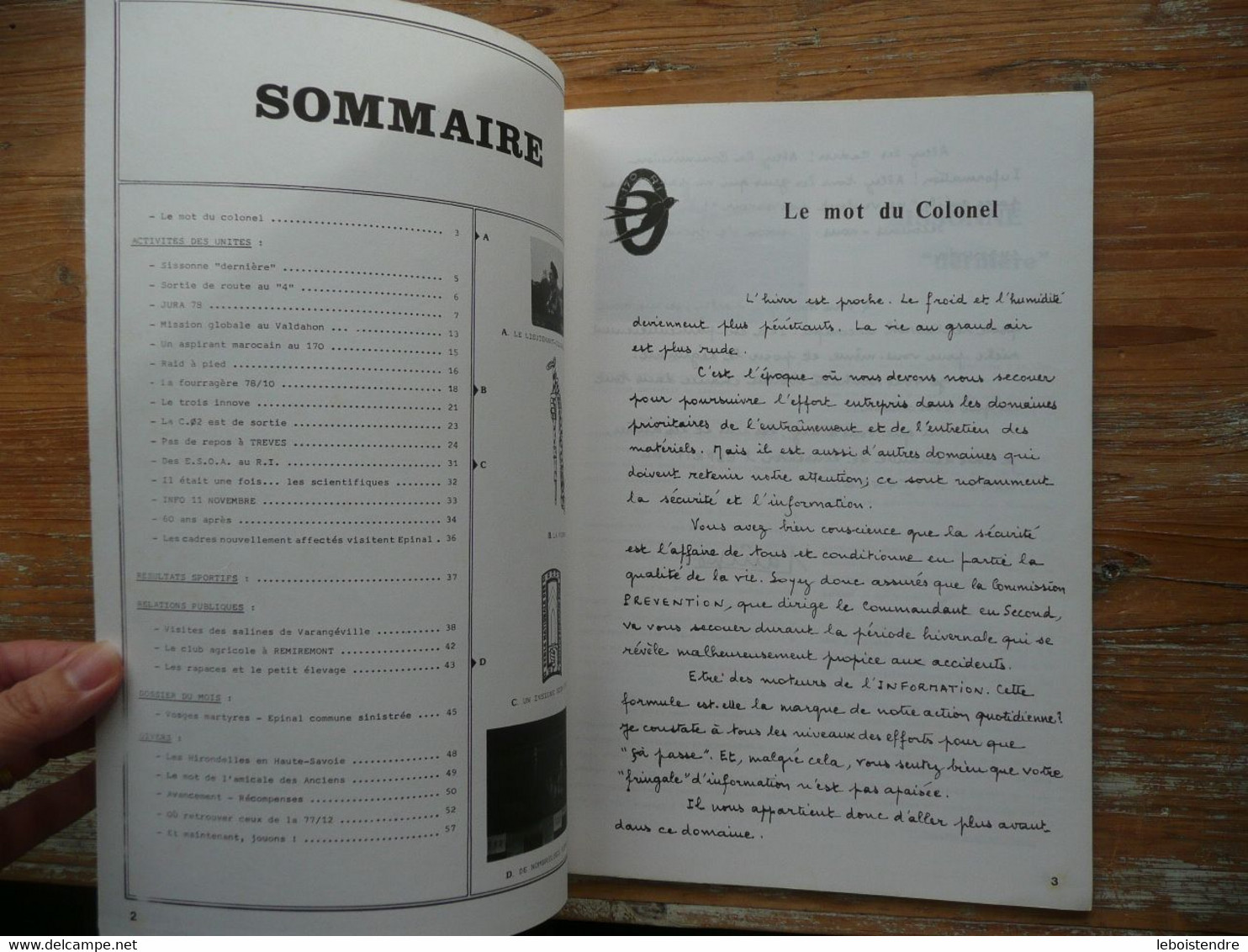 CENT SEPTANTE JOURNAL BIMESTRIEL DU 170E REGIMENT D INFANTERIE N° 20 OCTOBRE NOVEMBRE 1978 IMPRIMERIE REGIMENTAIRE - Frans