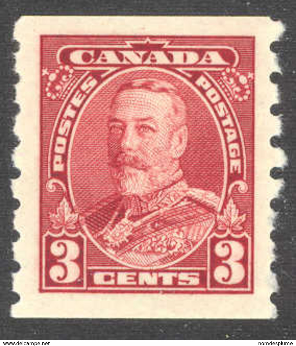 1432) Canada 230 George V Coil Mint 1935 - Markenrollen