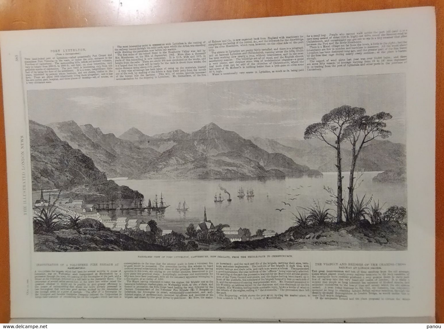 THE ILLUSTRATED LONDON NEWS 1227. OCTOBER 17, 1863. CANTERBURY NEW ZEALAND. BRISTOL SOMERSET RAILWAY. MURREE HILLS INDIA - Sonstige & Ohne Zuordnung