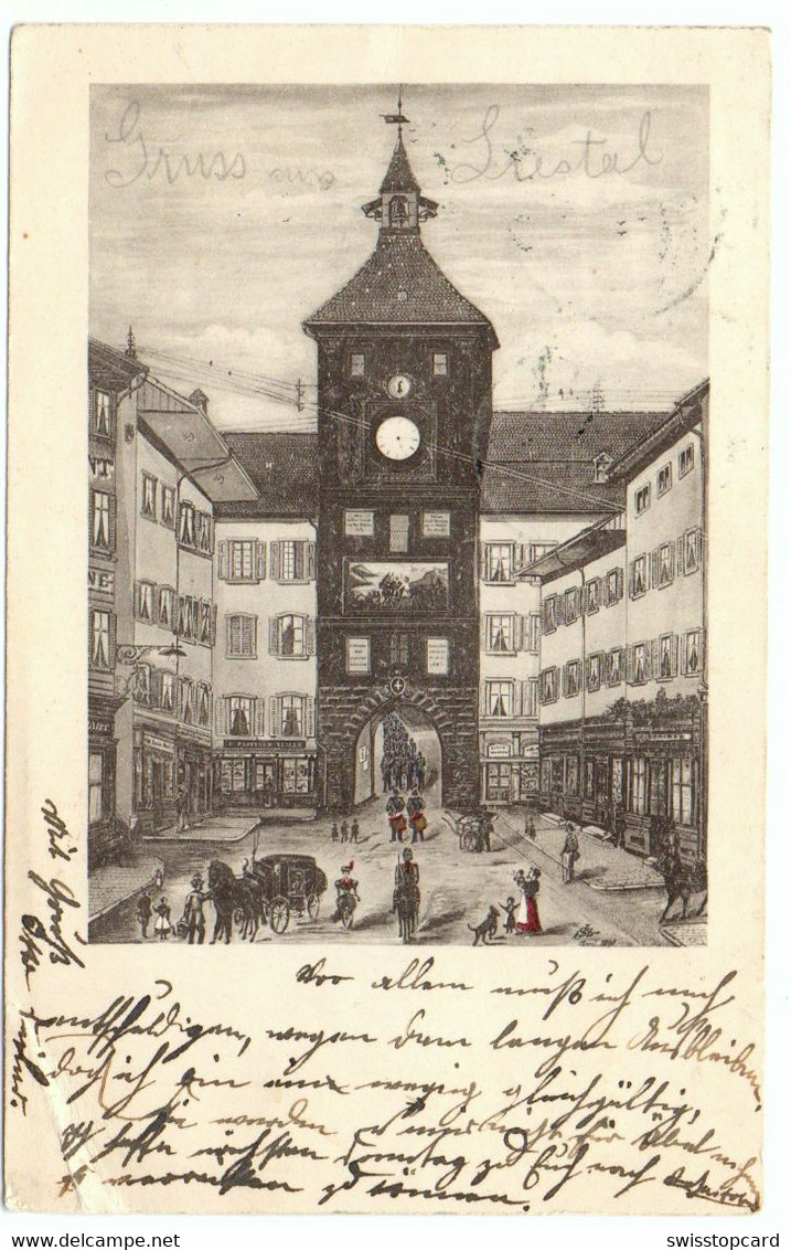 LIESTAL Gel. 1900 N. Rehetobel - Liestal