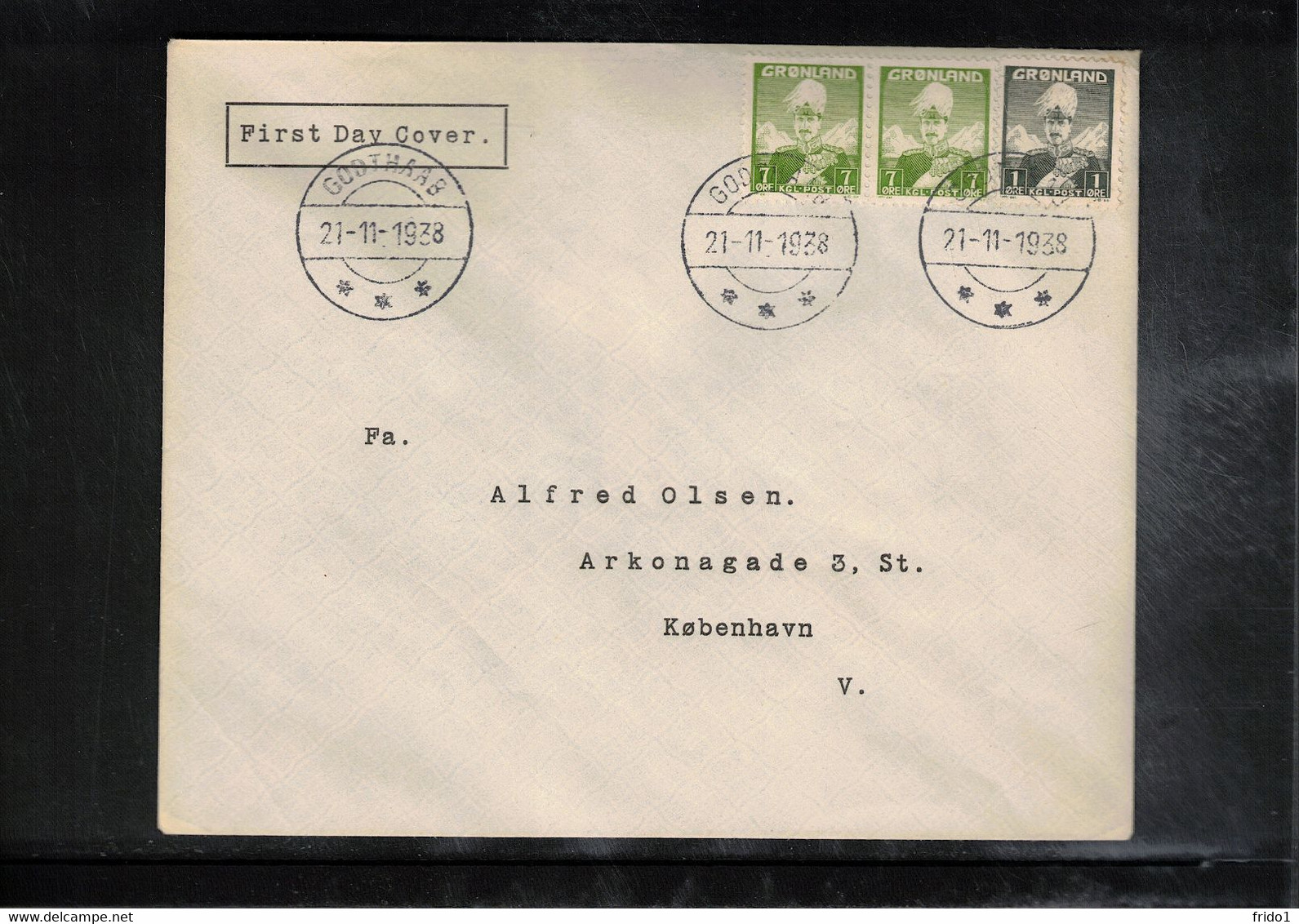 Greenland / Groenland 1938 Interesting FDC - Briefe U. Dokumente