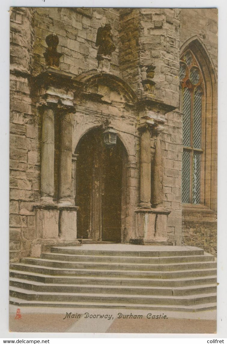 Durham - Durham City  -  Castle, Main Doorway - Durham City