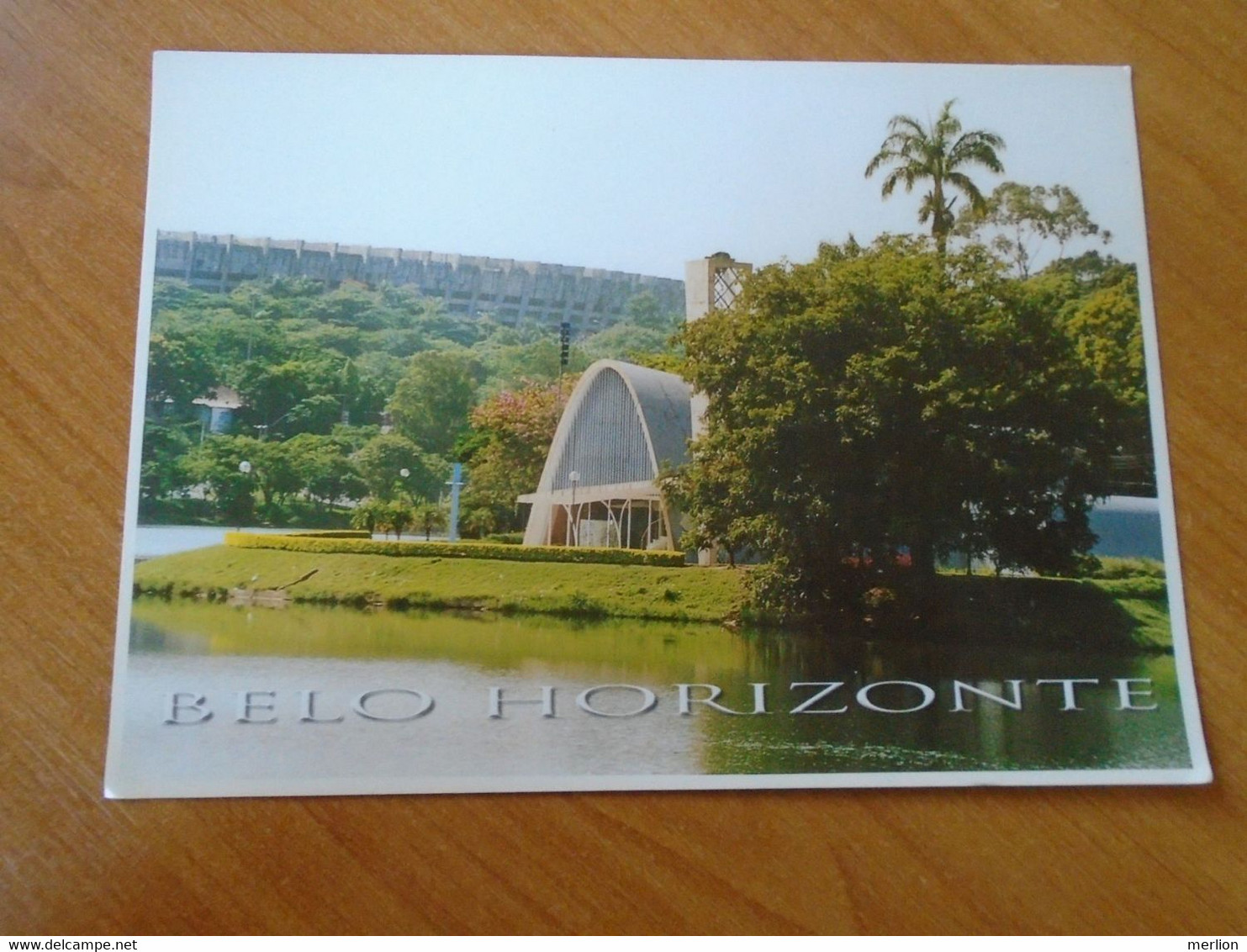 ZA409.34   AK CPM - Brazil Brasil  BELO HORIZONTE  Igreja De Sao Francisco De Assis   Large Sized  Postcard 150 X 210 Mm - Belo Horizonte