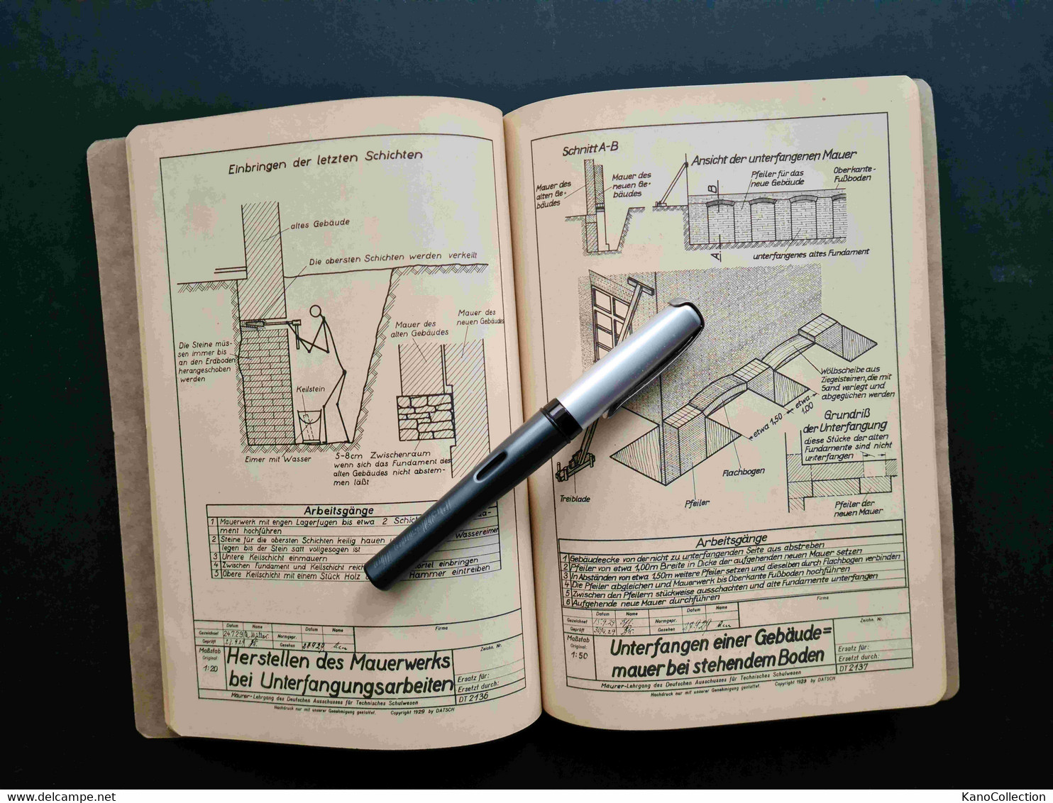 Lehrgang Für Maurer, Teil III, Reichsinstitut Für Berufsbildunhg Und Handel, B.G. Teuber, Leipzig, Berlin 1941 - Technique