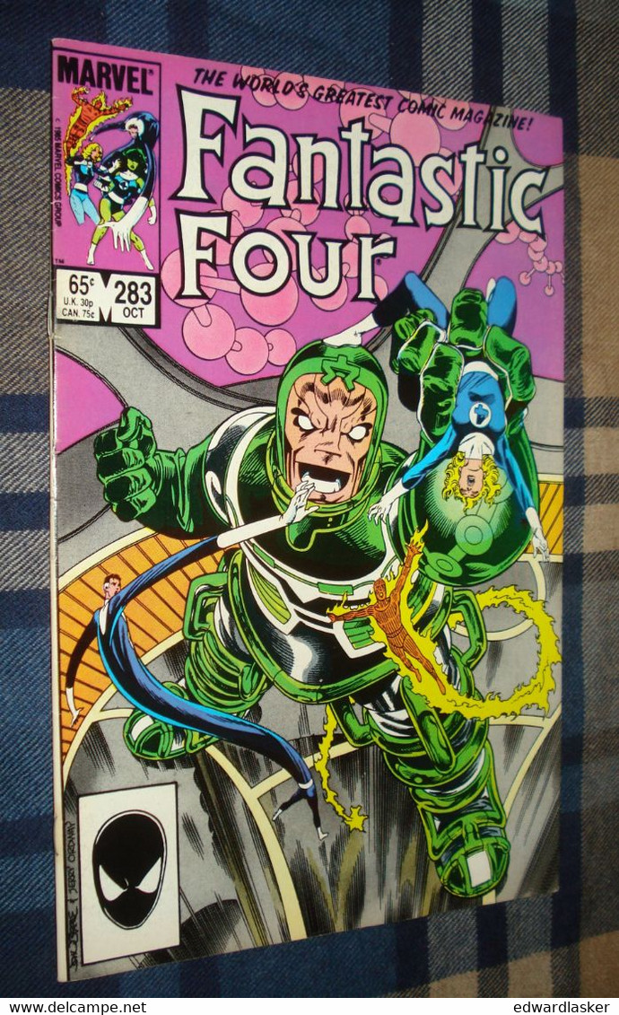 FANTASTIC FOUR N°283 (comics VO) - 1985 - Marvel - John Byrne - Très Bon état - Marvel