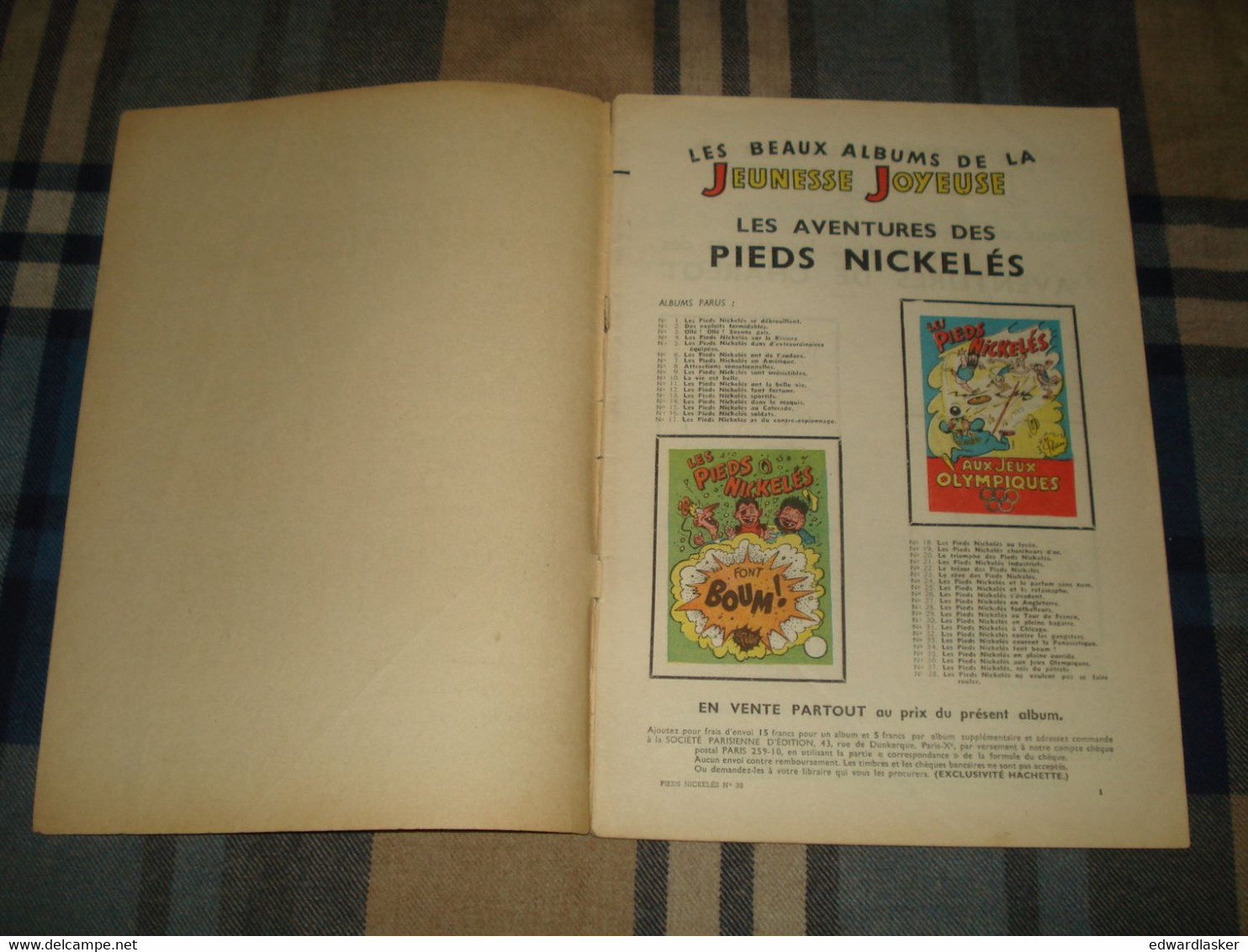 LES PIEDS NICKELÉS N°38 : Ne Veulent Pas Se Faire Rouler - Pellos - EO 1958 - Pieds Nickelés, Les