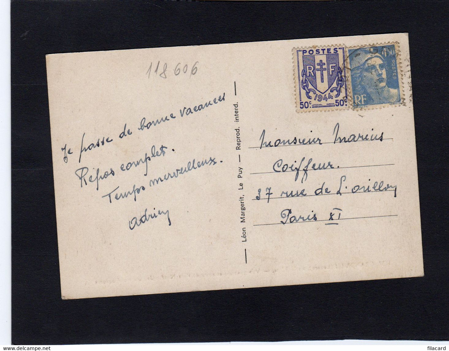 118606        Francia,     Grandrieu,  Vue  Generale  Et  Route  Du  Pont-Neuf,  VG - Gandrieux Saint Amans