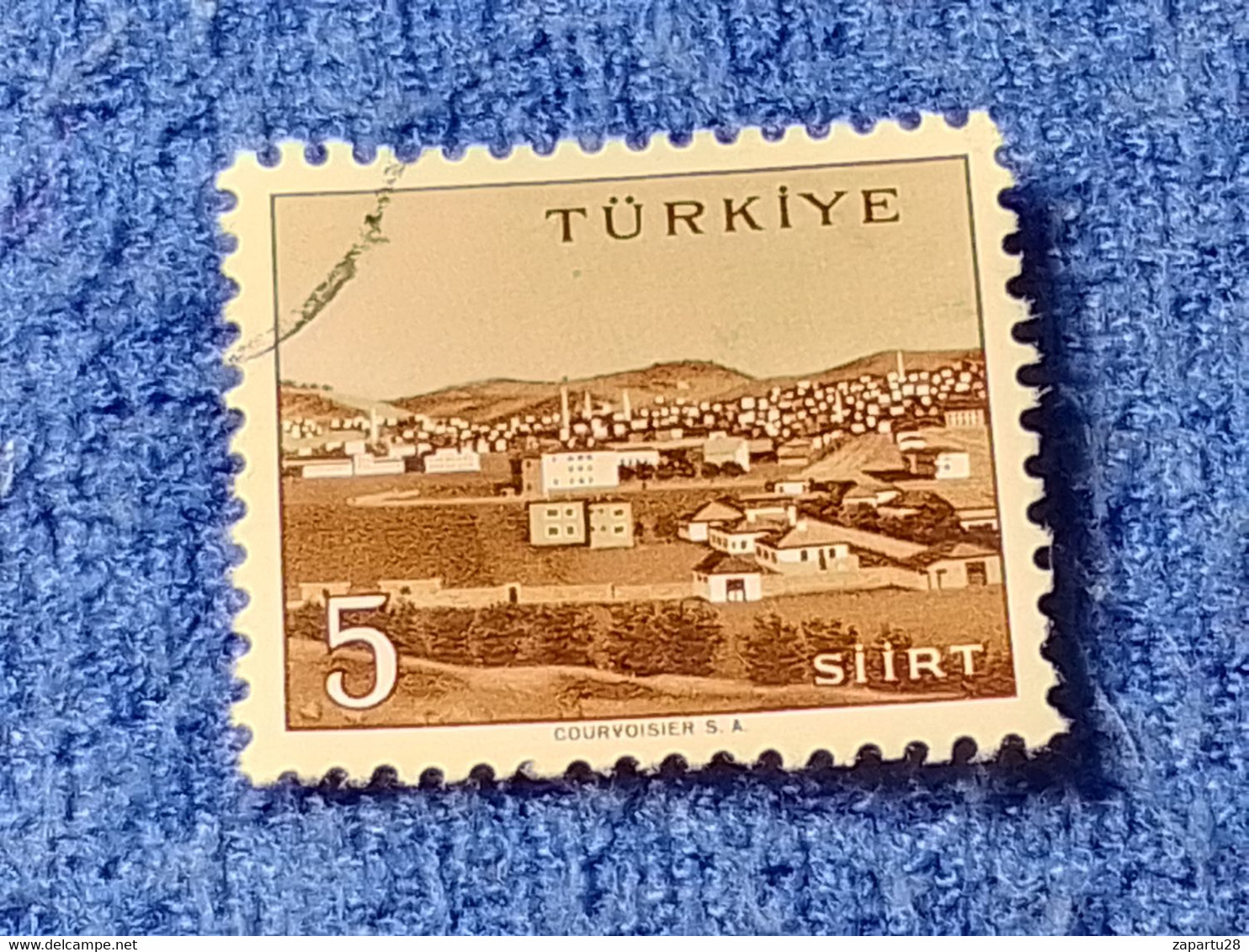 TÜRKİYE- 1960-70-    5K.    MEMLEKET    SERİSİ  ŞEHİRLER  DAMGALI - 1934-39 Sandjak Alexandrette & Hatay