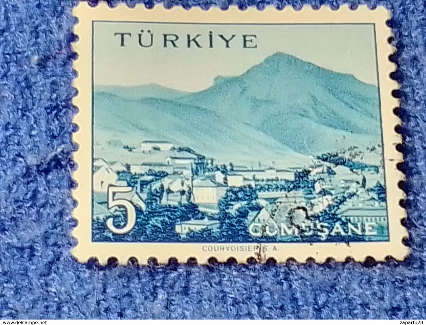 TÜRKİYE- 1960-70-    5K.    MEMLEKET    SERİSİ  ŞEHİRLER  DAMGALI - 1934-39 Sandjak Alexandrette & Hatay