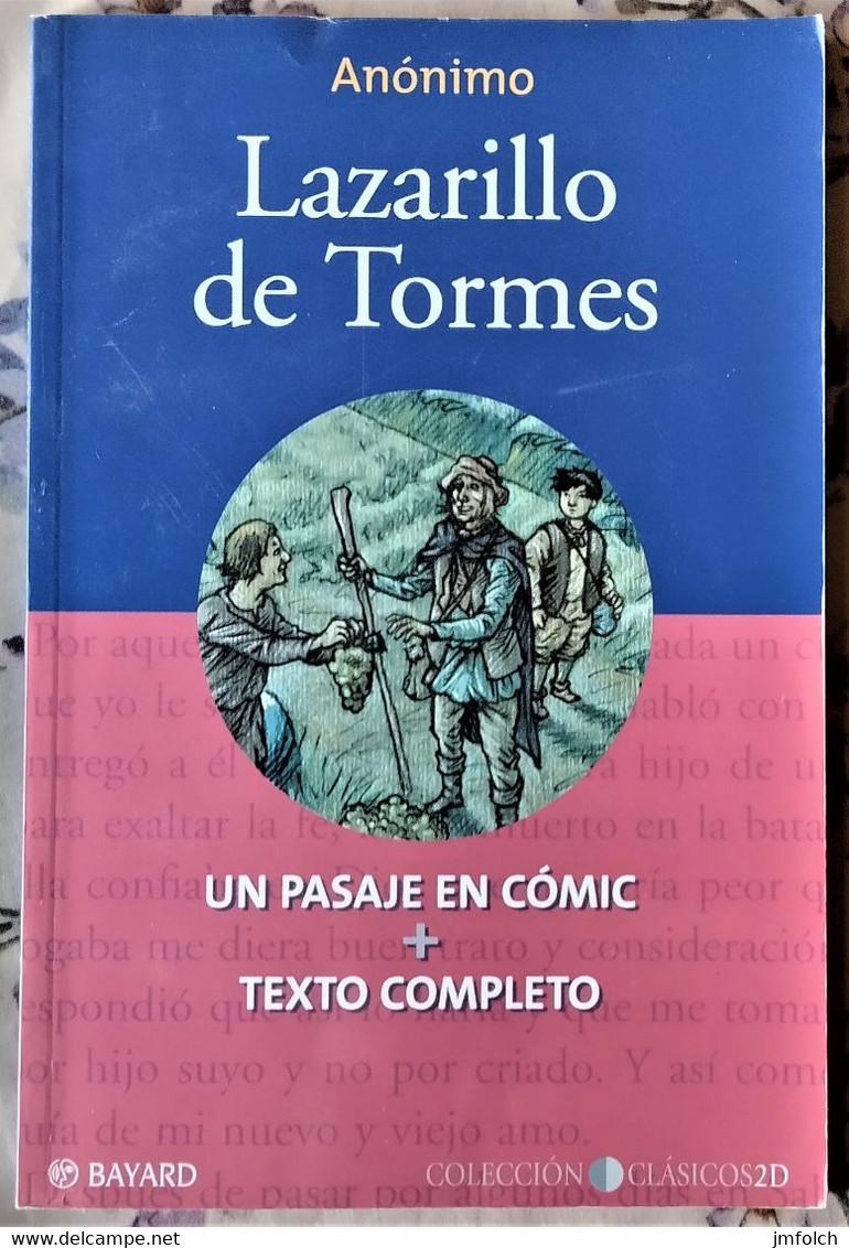 LAZARILLO DE TORMES. OBRA ANONIMA - Sonstige & Ohne Zuordnung