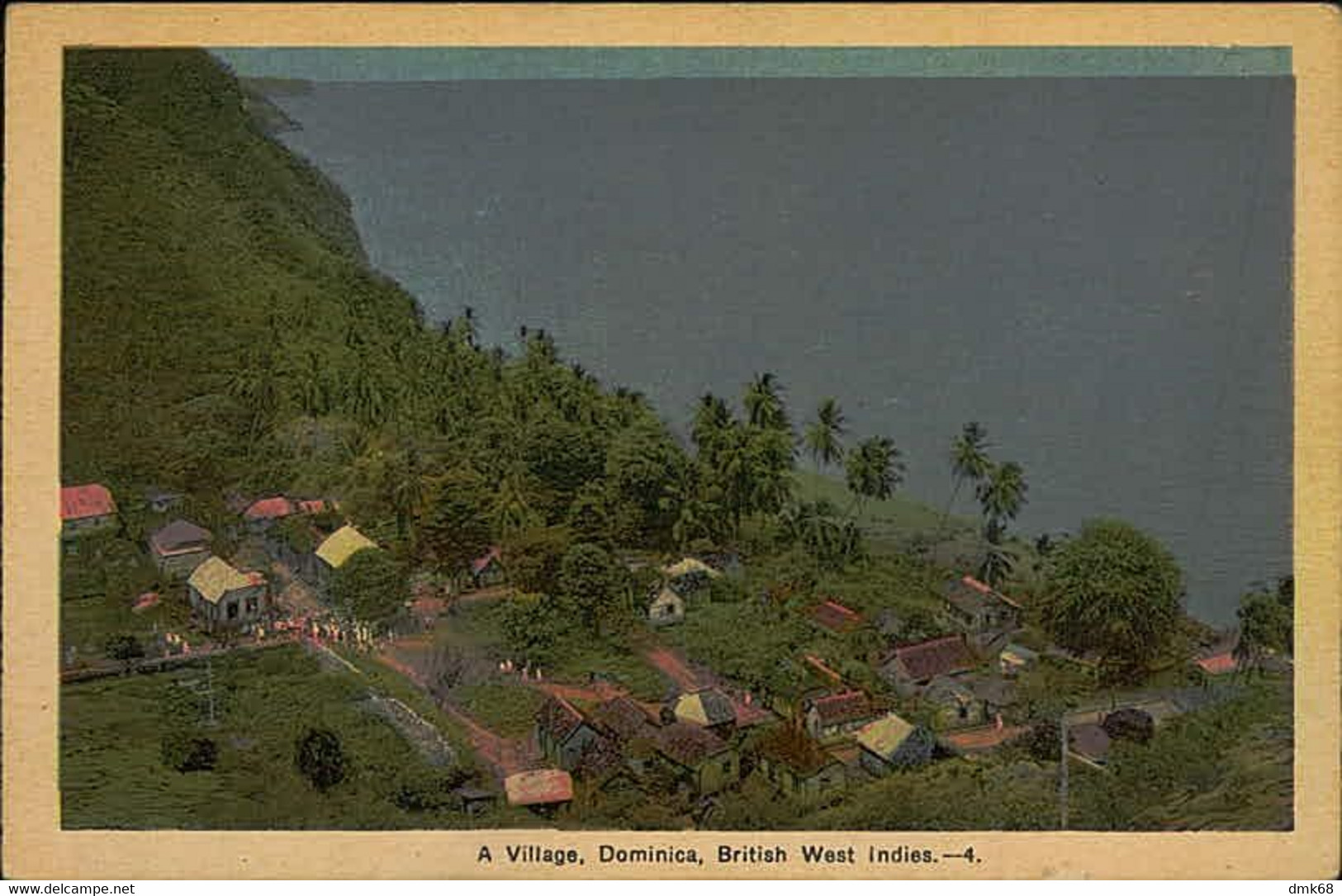 DOMINICA - A VILLAGE - BRITISH WEST INDIES - 1960s (15639) - Dominica