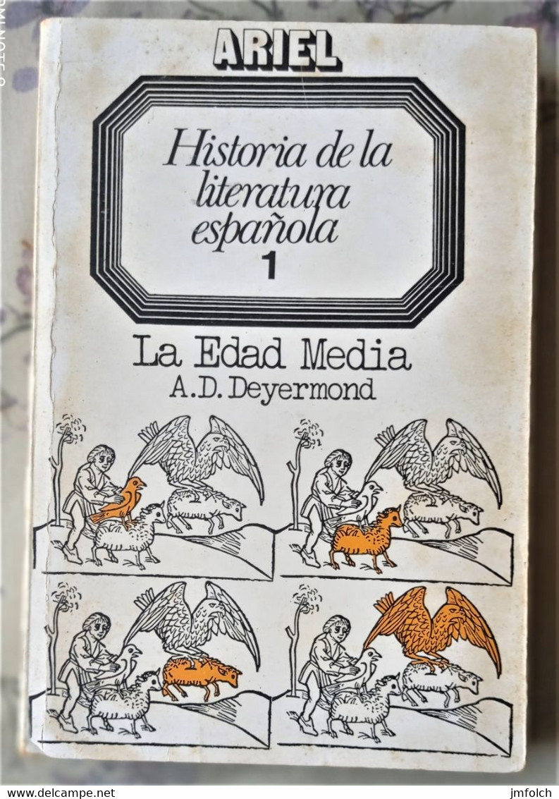 HISTORIA DE LA LITERATURA ESPAÑOLA. LA EDAD MEDIA. DE A.D. DEYERMOND - Sonstige & Ohne Zuordnung