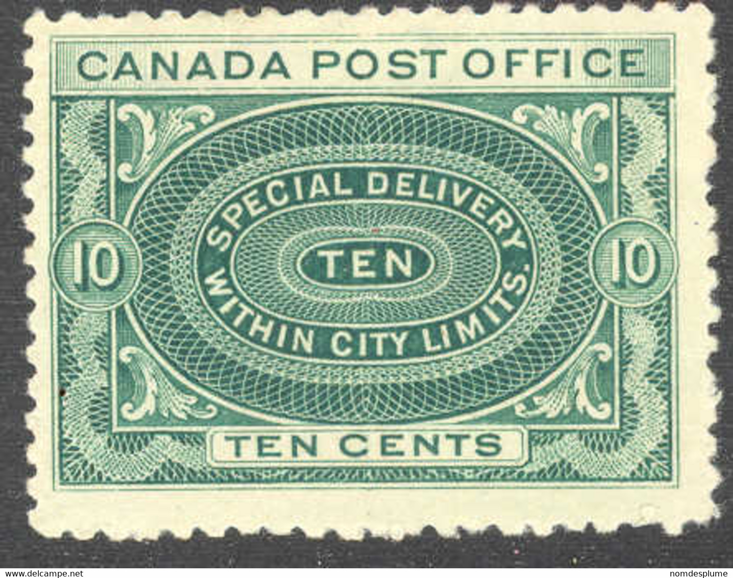 1446) Canada E1 Special Delivery Mint 1898 - Special Delivery