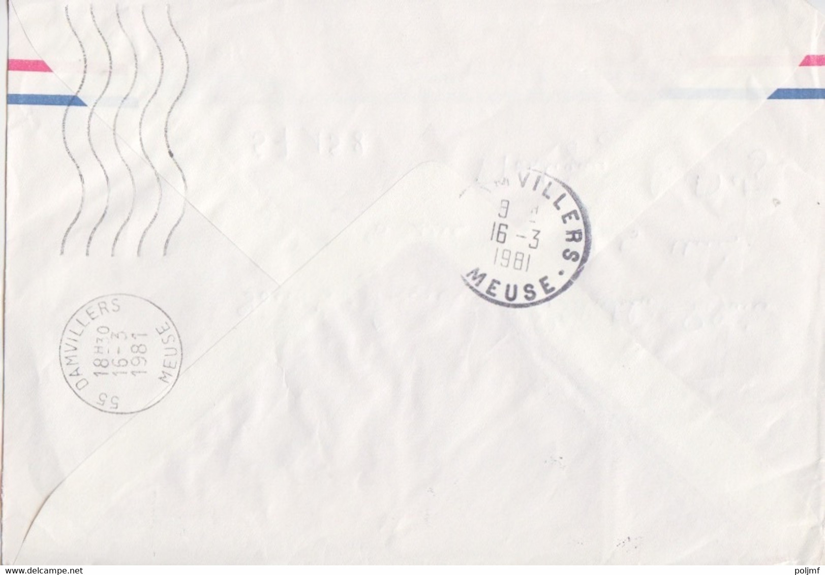 Lettre Par Avion Obl. Papeete RP An 1 Le 9/3/81 Sur N° 160, 161 (Poissons) + FD - Briefe U. Dokumente