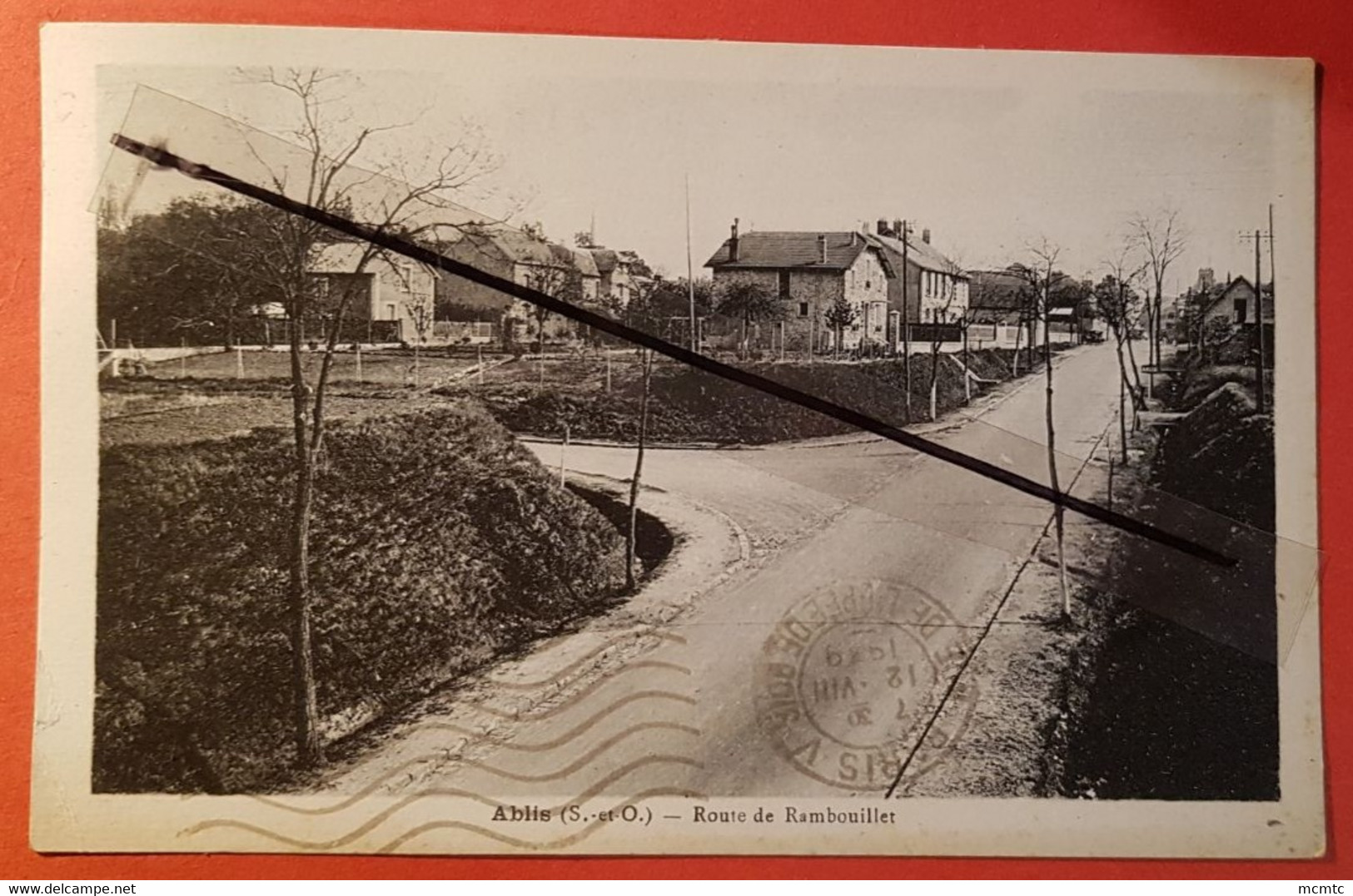 CPA  -  Ablis -(S.-et-O.) - Route De Rambouillet - Ablis