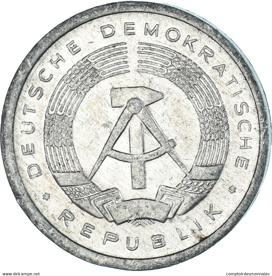 Monnaie, République Démocratique Allemande, 1 Pfennig, 1983 - 1 Pfennig