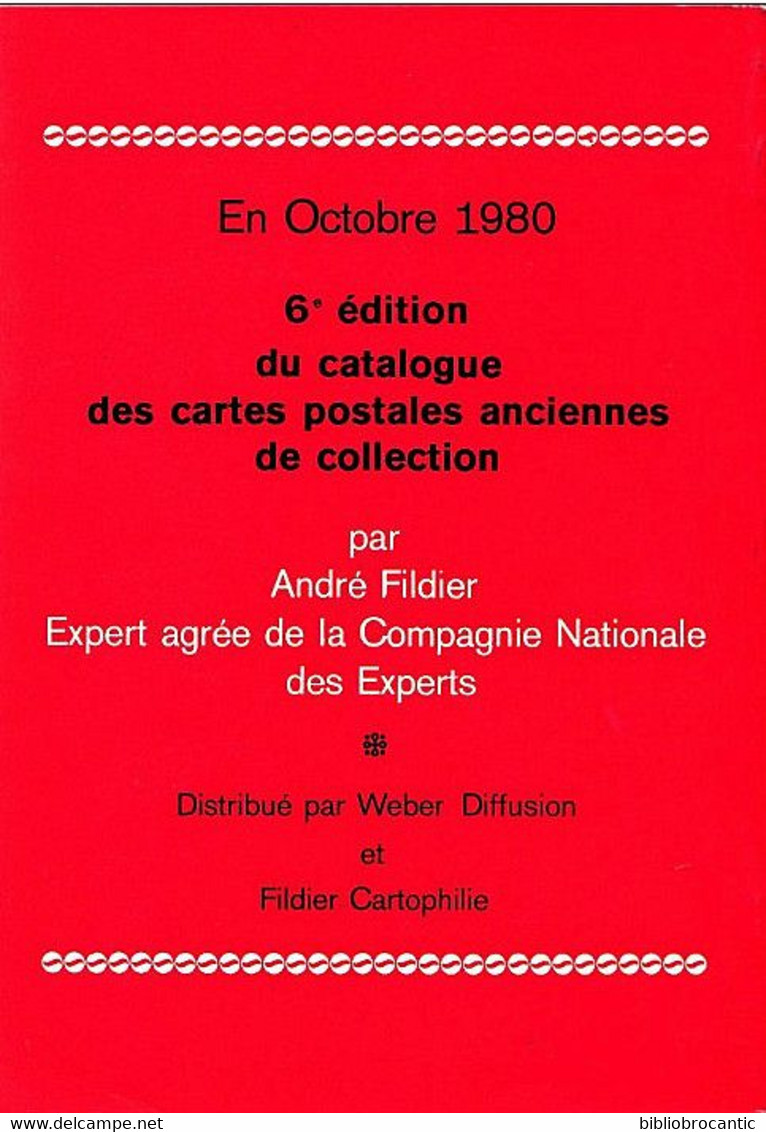 ARGUS FILDIER 1980 - CATALOGUE DE CPA - Boeken & Catalogi