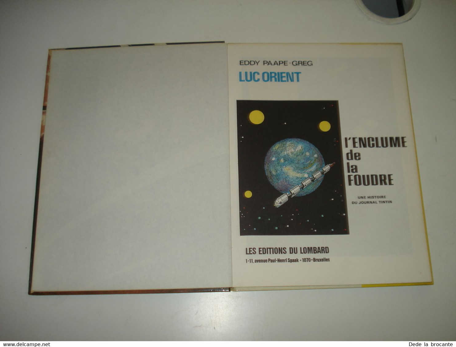 C43 ( 1 ) / Luc Orient 13 " L'enclume De La Foudre " - EO De 1978 - Proche Du Neuf - Luc Orient