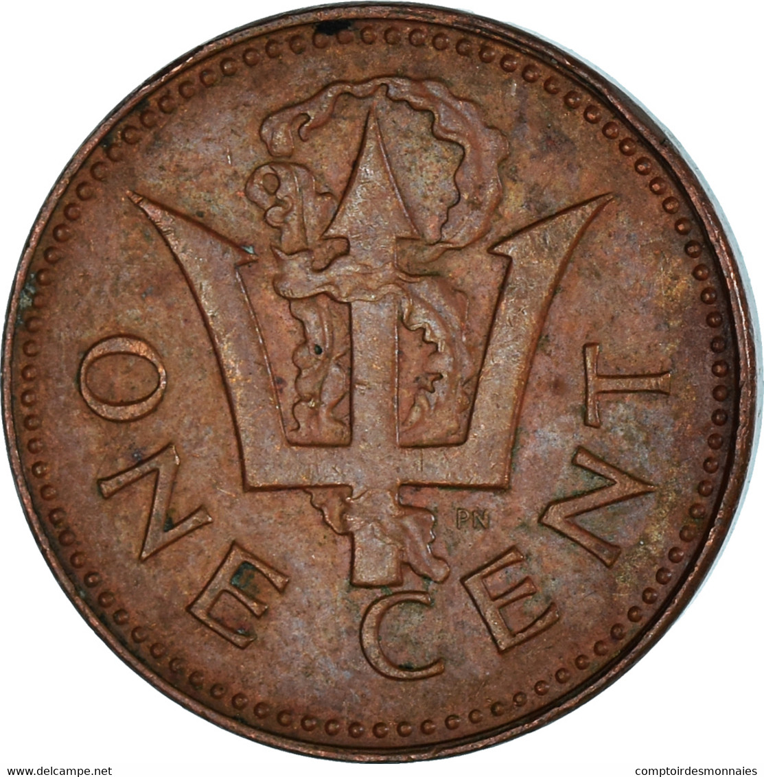 Monnaie, Barbade, Cent, 1980 - Barbados