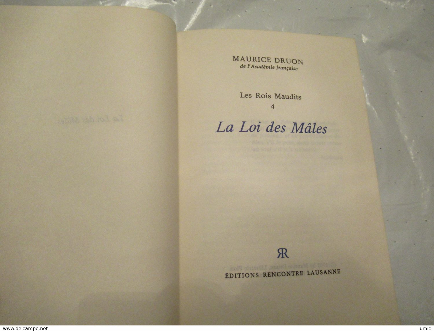 3 Volumes De Maurice Druon - Lotti E Stock Libri