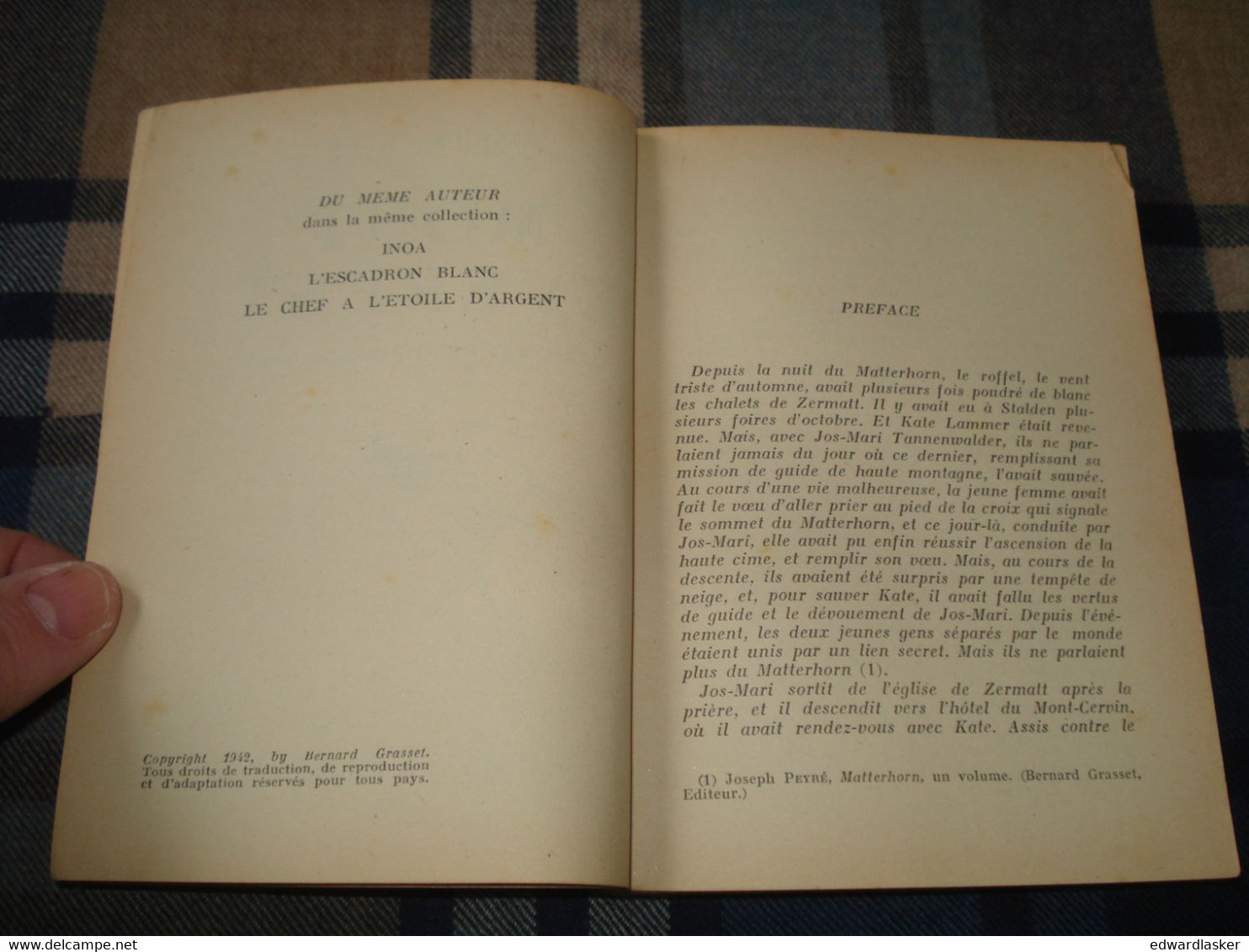 BIBLIOTHEQUE De La JEUNESSE : Mont Éverest /Joseph Peyré - Sans Jaquette 1953 - Ill. Reschofsky - Bibliothèque De La Jeunesse