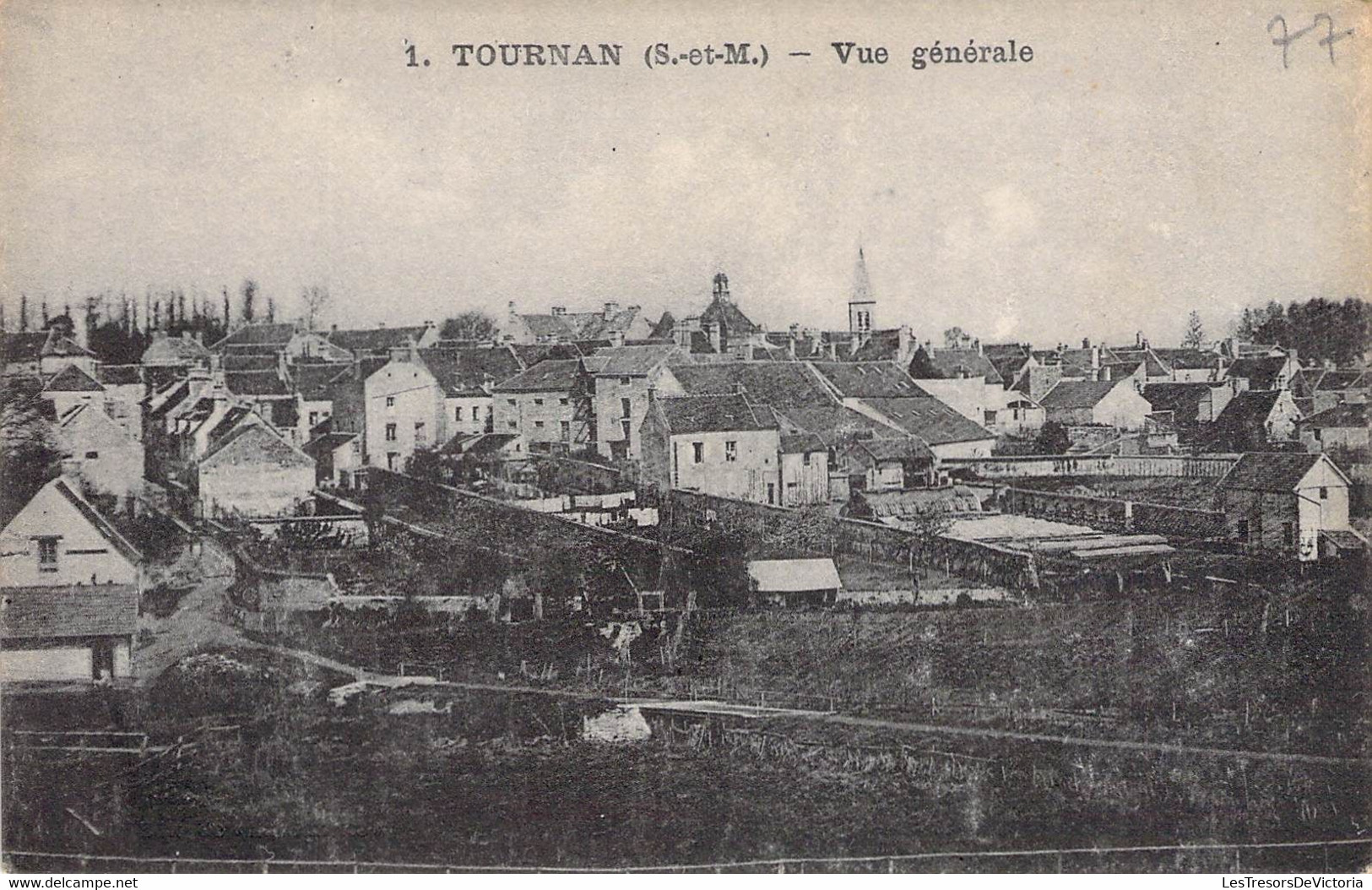 CPA France - Seine Et Marne - Tournan - Vue Générale - I. P. M. - Village - Vue D'ensemble - Clocher D'église - Tournan En Brie