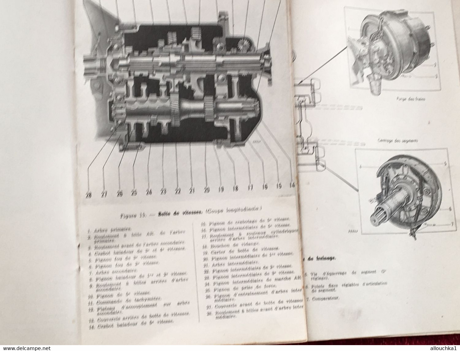 1950- Notice entretien Camion Renault 5 tonnes✔️Type R-42220-Moteur Huile lourde-6 C-105X120-regie nati usines Renault