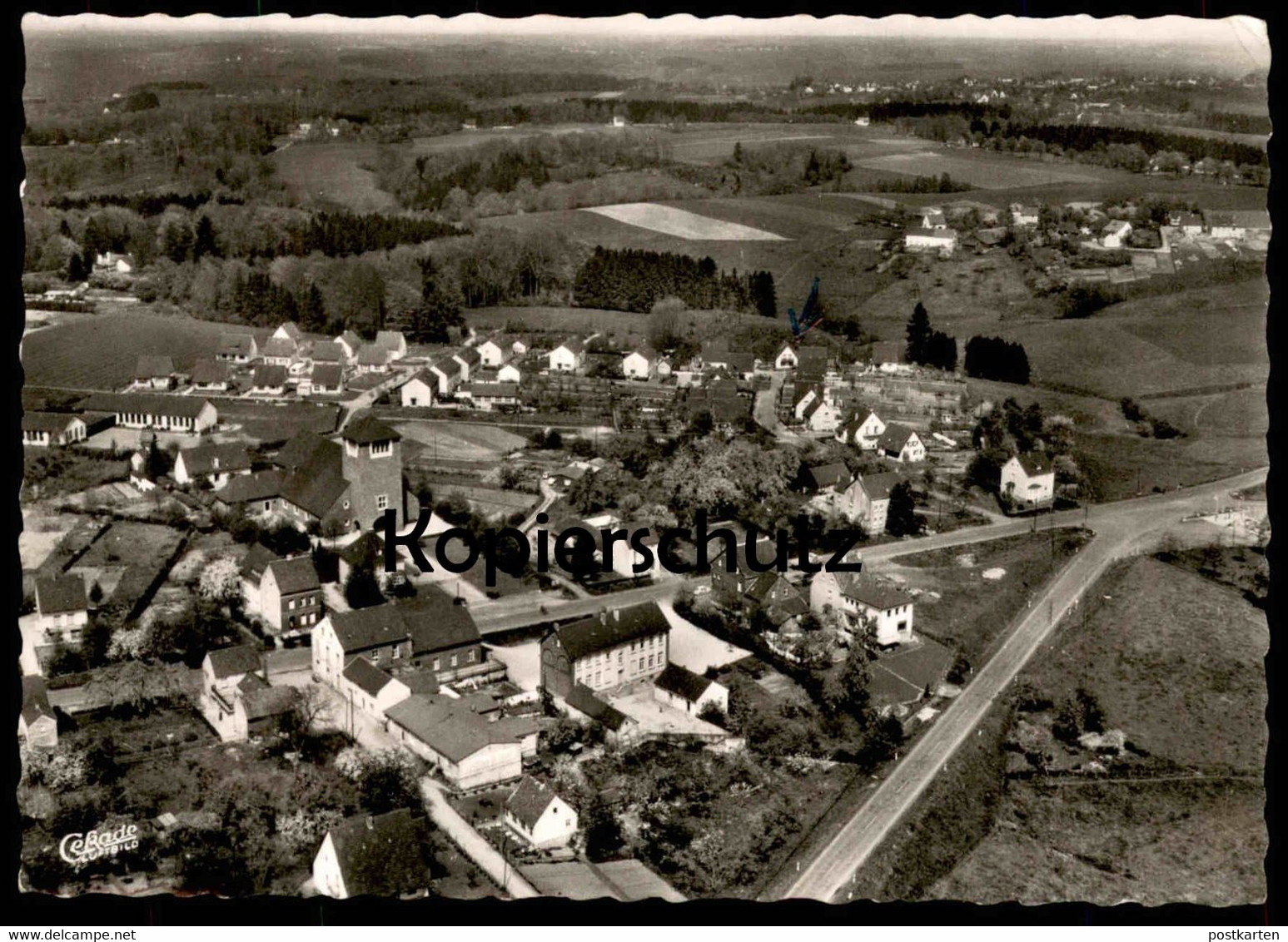 ÄLTERE POSTKARTE BENSBERG MOITZFELD LUFTBILD PANORAMA FLIEGERAUFNAHME BERGISCH GLADBACH NEUENHAUS Postcard Cpa AK - Bergisch Gladbach