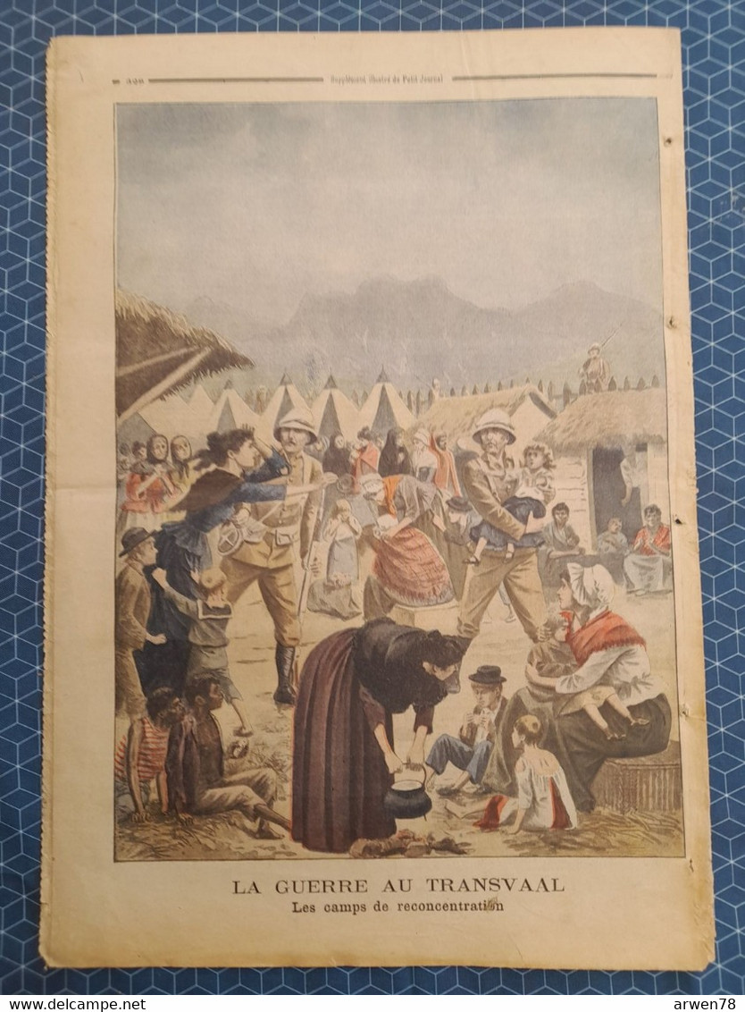 Le Petit Journal N° 569 Retour De Chine Général  Voyon A Marseille Guerre Au Transvaal Vincennes L'homme A La Montre - Le Petit Marseillais