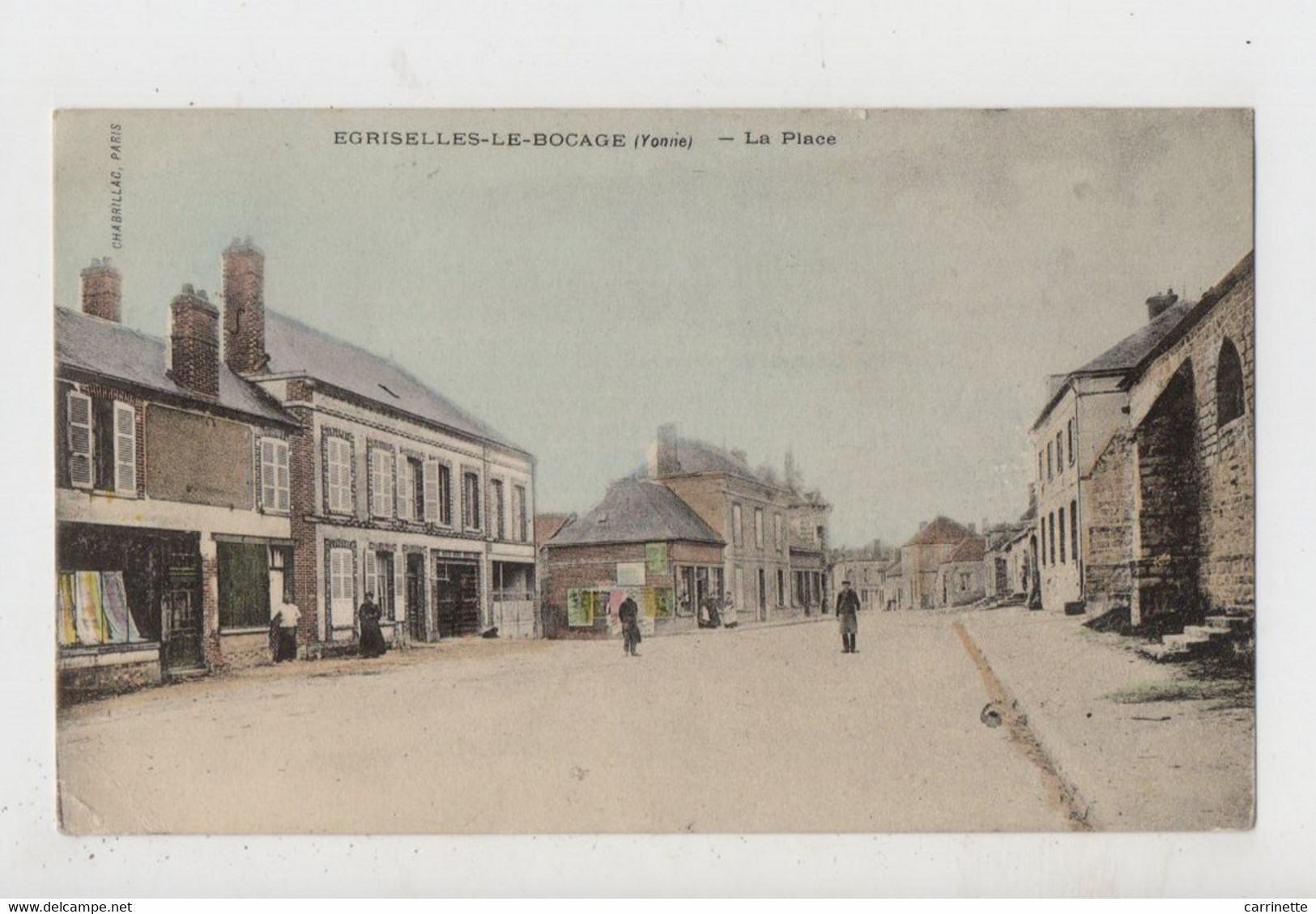 EGRISELLES Le BOCAGE - 89 - Yonne - La Place - Egriselles Le Bocage