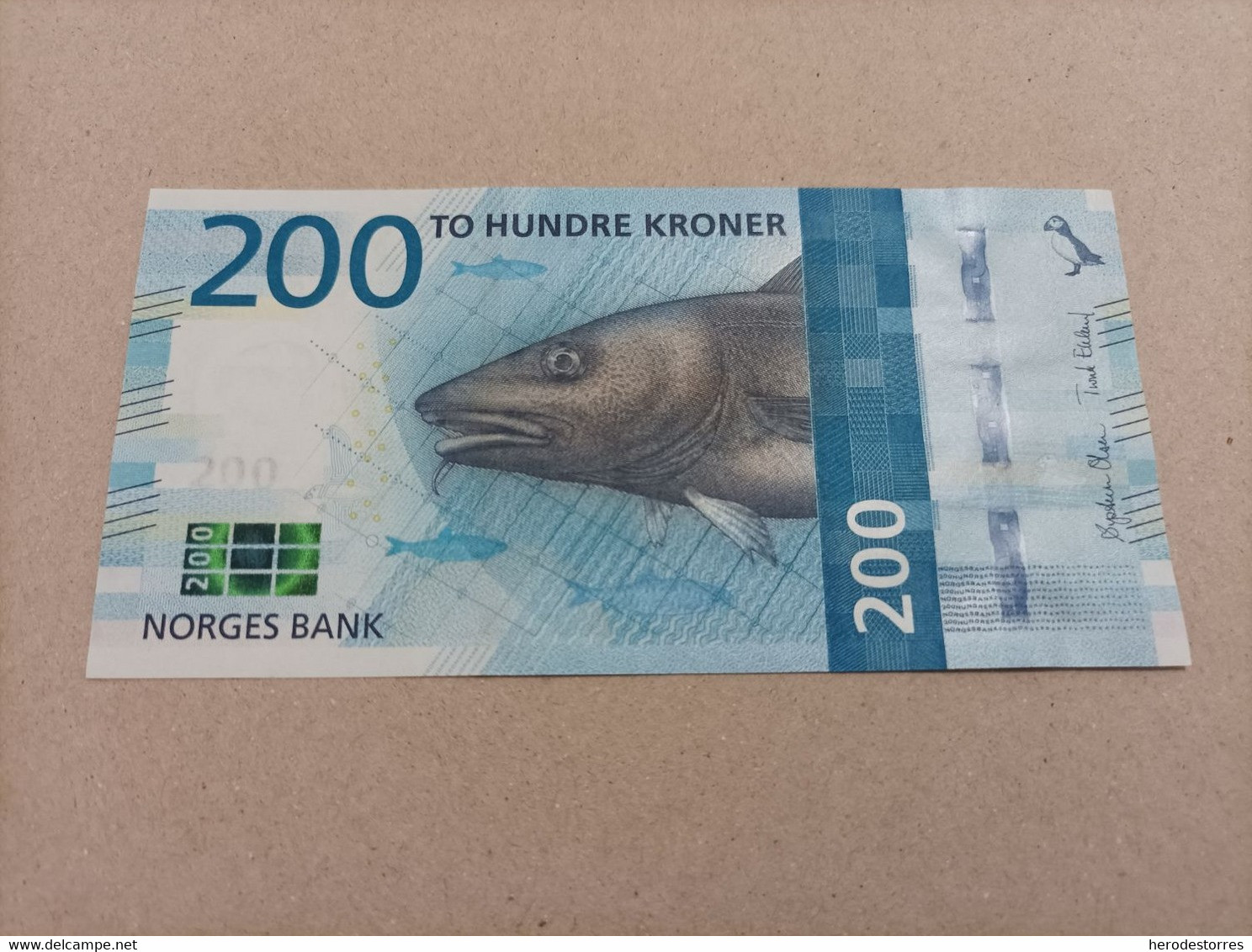 Billete De Suecia De 200 Kronor, Año 2016, UNC - Norwegen