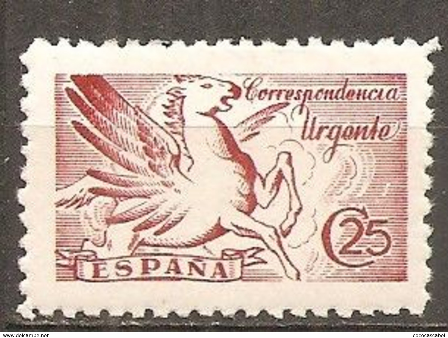 España/Spain-(MH/*) - Edifil  952 - Yvert Urgente 30 - Special Delivery