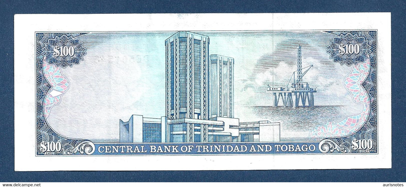 Trinidad & Tobago $100 Dollars 1985 P-40d VF+/EF - Trinité & Tobago