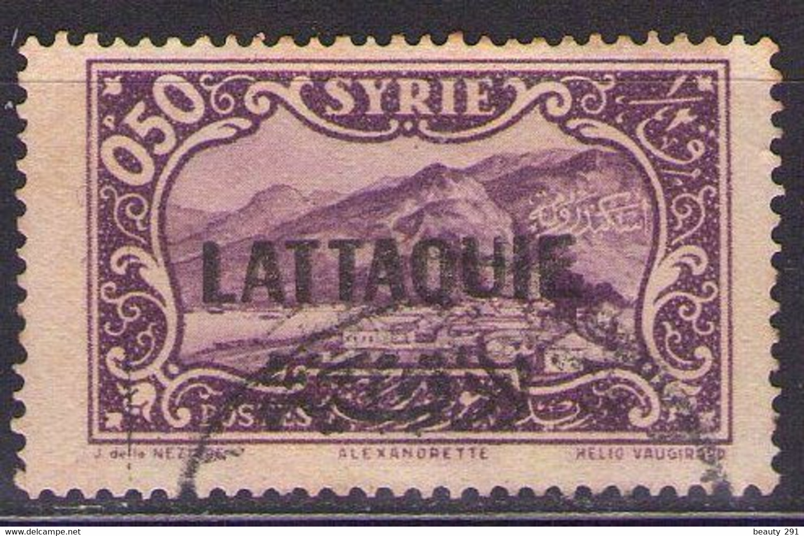 LATTAQUIE - 1931 Mi 7  USED - Oblitérés