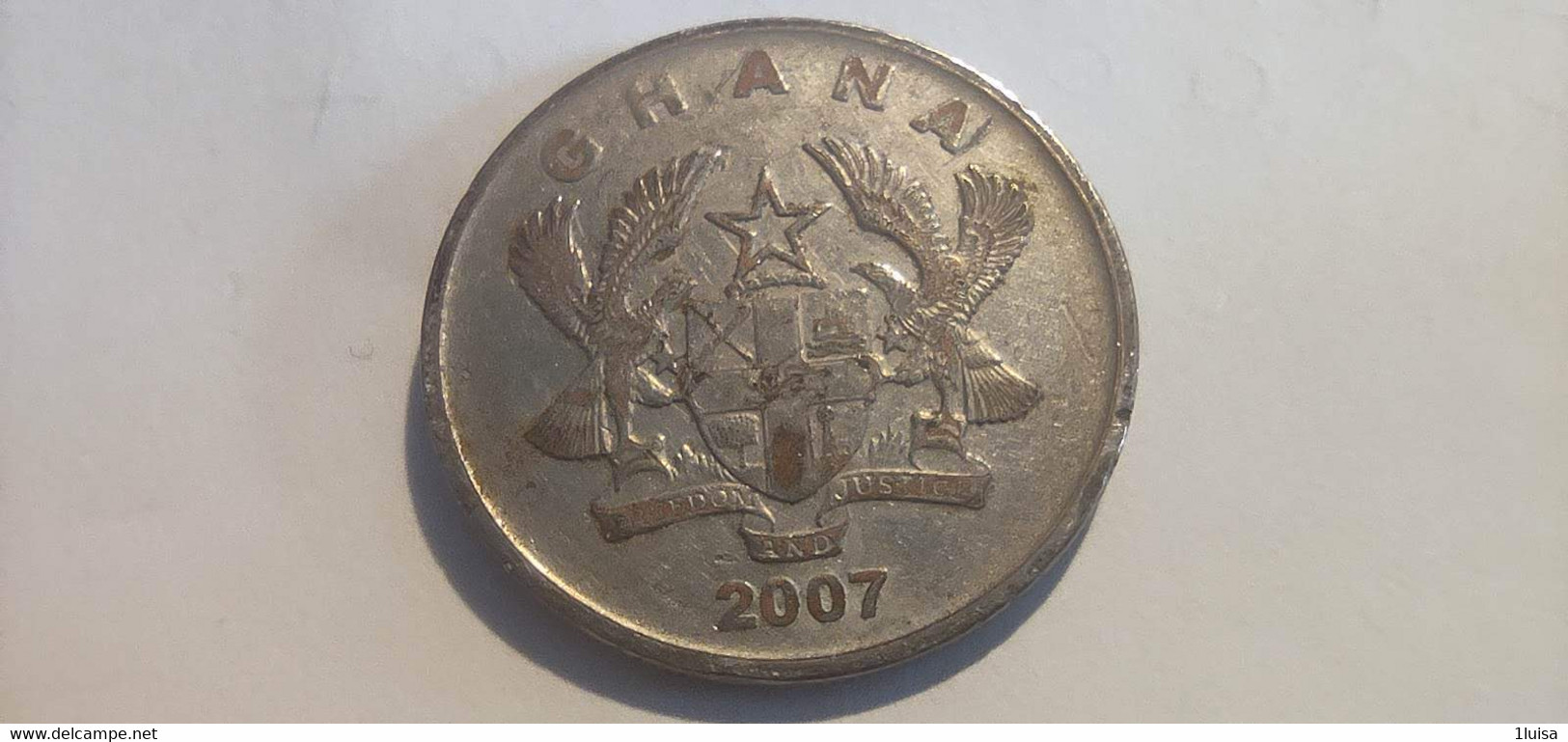 GHANA  50 Pesewas 2007 - Ghana