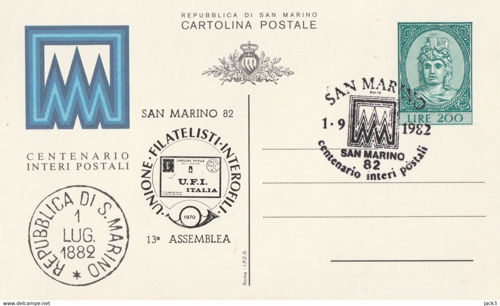 STORIA POSTALE - SAN MARINO - Briefe U. Dokumente