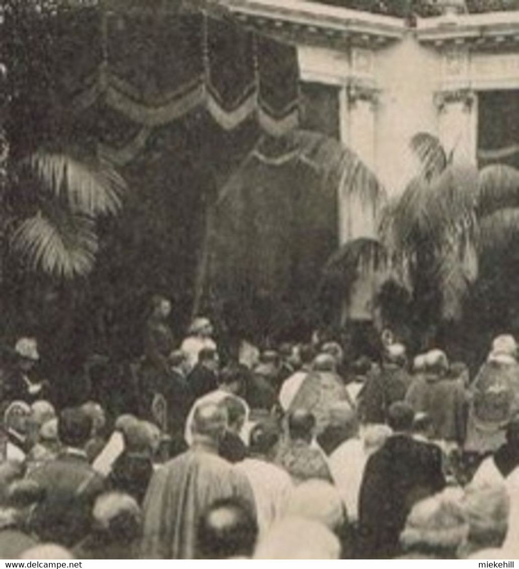 KOEKELBERG-GANSHOREN- BASILIQUE -CEREMONIE DE RECONNAISSANCE NATIONALE-ROI ALBERT-REINE ELISABETH - Koekelberg