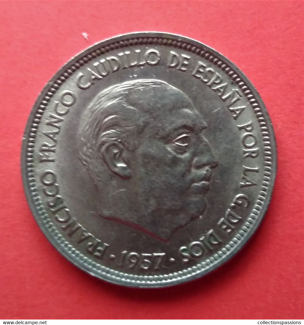 - ESPAGNE - 50 Pesetas 1957 (59) - - 50 Pesetas