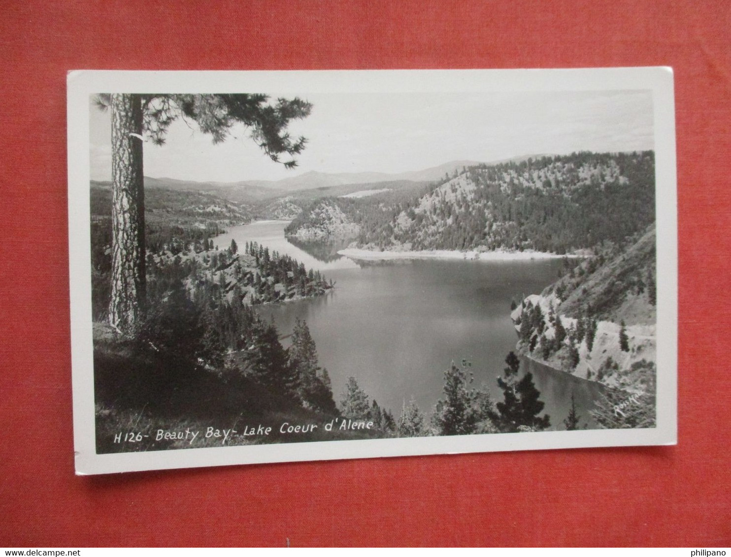 RPPC. Lake Coeur D' Alene   Idaho >     Ref 5906 - Coeur D'Alene