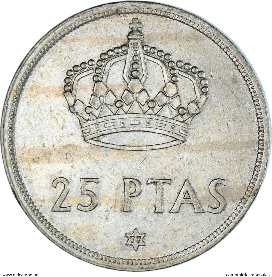 Monnaie, Espagne, 25 Pesetas, 1977 - 25 Pesetas